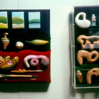 Morgan Bulkeley'swork, Two Plexi Boxes